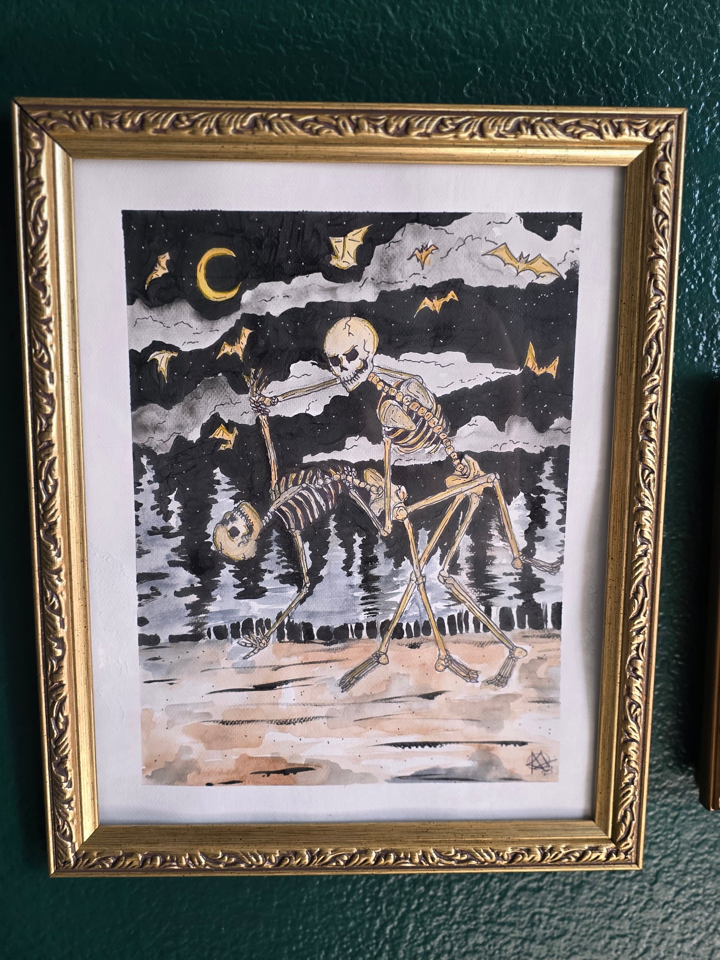 Danse Macabre Painting and Prints
