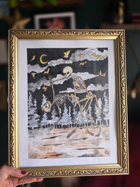 Danse Macabre Painting and Prints