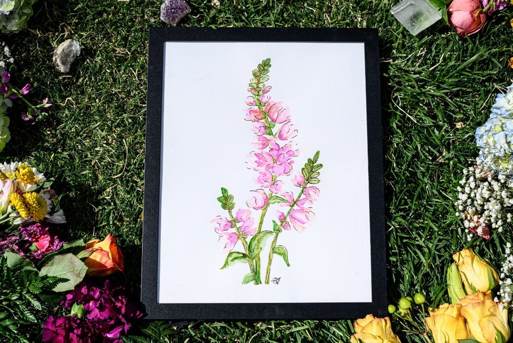 Oh' Snap Dragons Painting