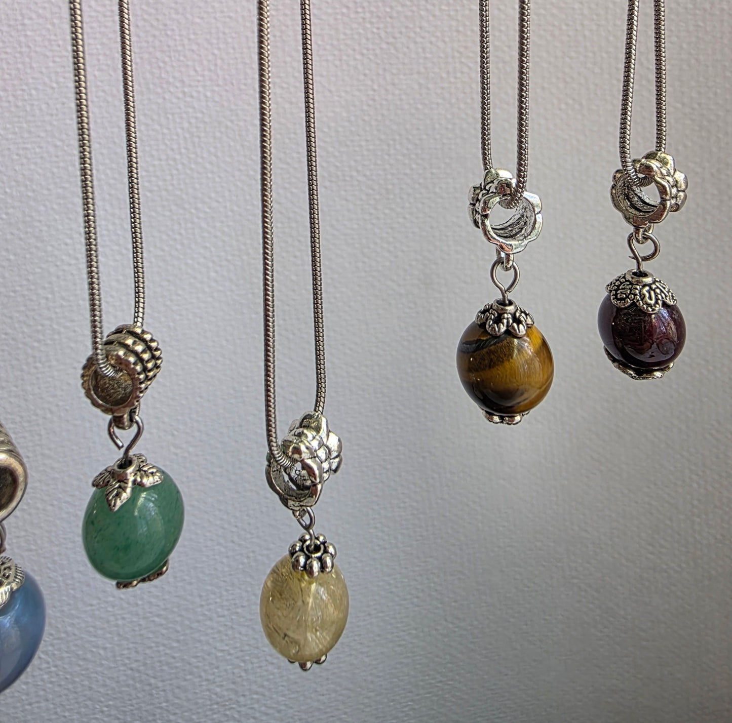 Chakra Orb Necklace — Sterling Silver
