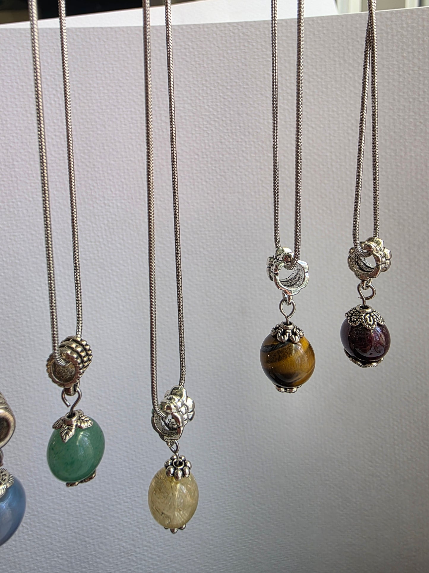 Chakra Orb Necklace — Sterling Silver
